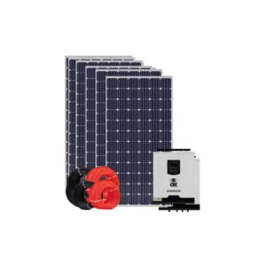 Kit solar 5kW- Básico 22 kWh/dia